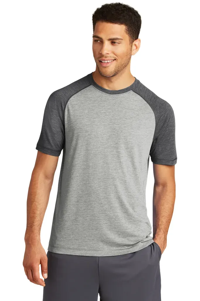 Sport-Tek ® PosiCharge ® Tri-Blend Wicking Raglan Tee. ST400 - additional view 13
