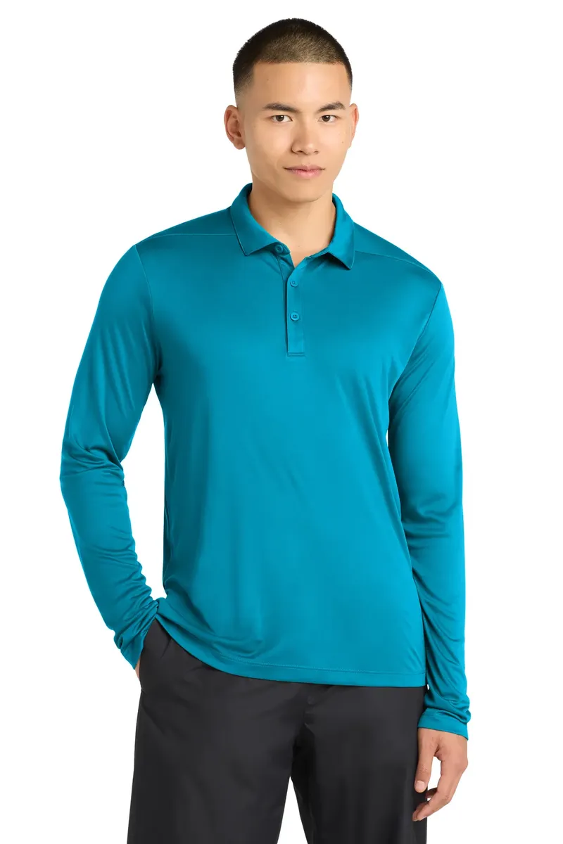 Sport-Tek ®  Posi-UV®  Pro Long Sleeve Polo. ST520LS - additional view 4