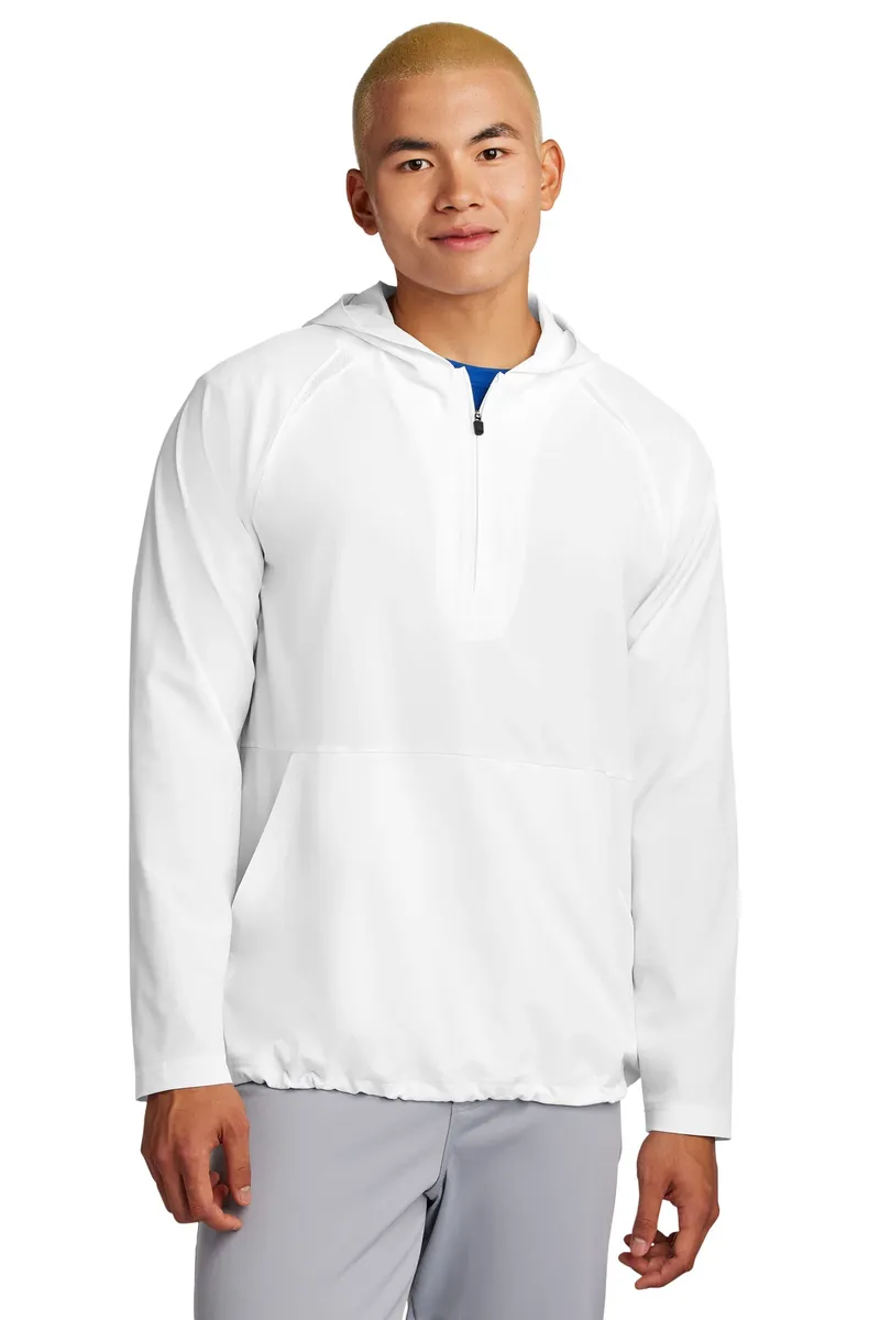 Sport-Tek® Repeat 1/2-Zip Long Sleeve Hooded Jacket JST488 - additional view 1