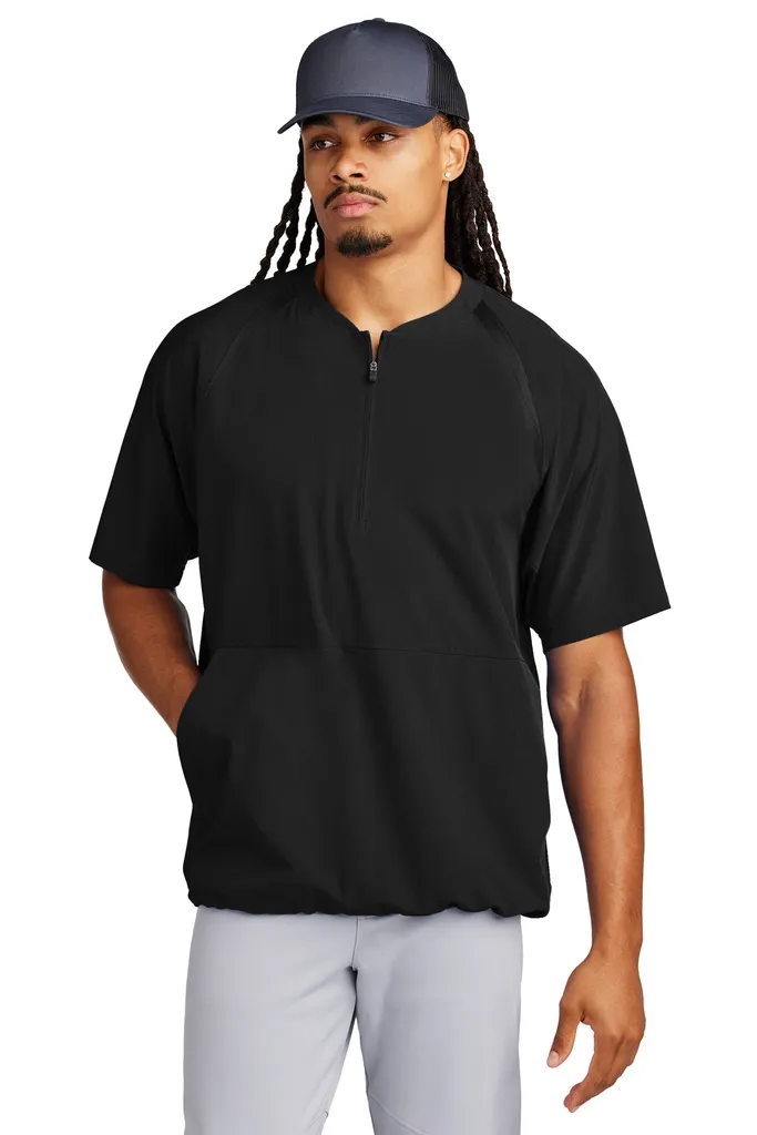 Sport-Tek® Repeat 1/2-Zip Short Sleeve Jacket JST489 - additional view 2