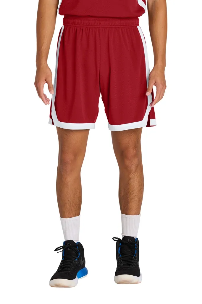 Sport-Tek® Rival Basketball 7 Short ST901 - additional view 4