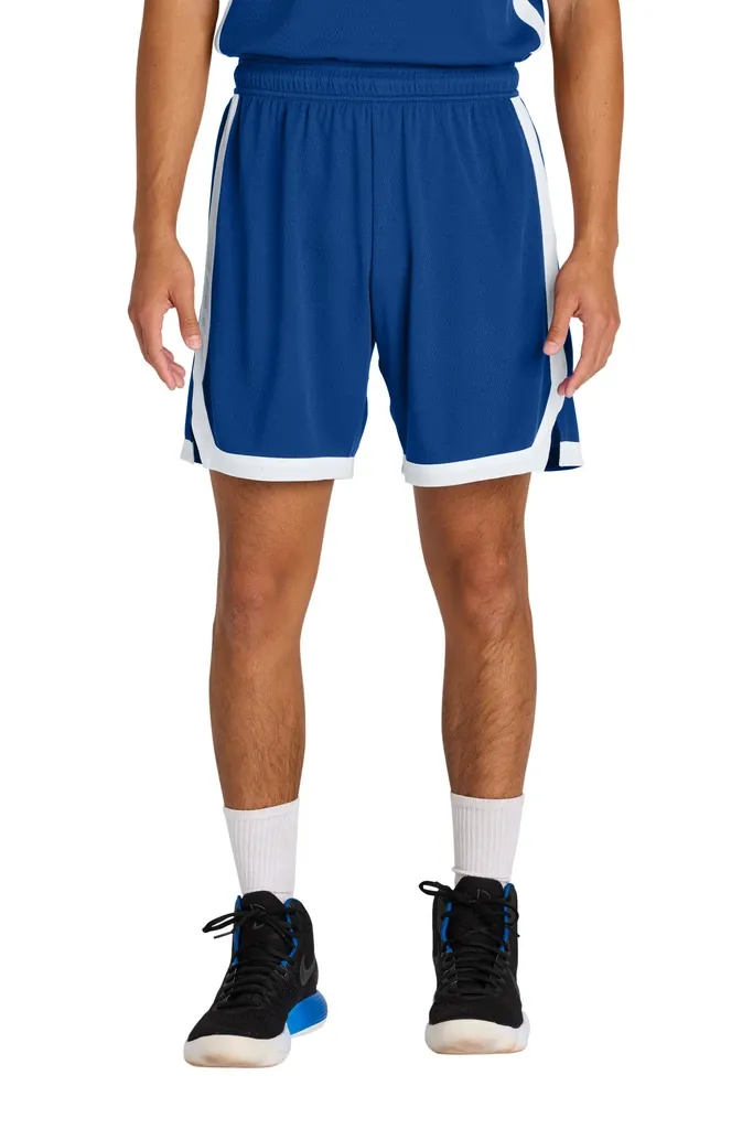 Sport-Tek® Rival Basketball 7 Short ST901 - additional view 3