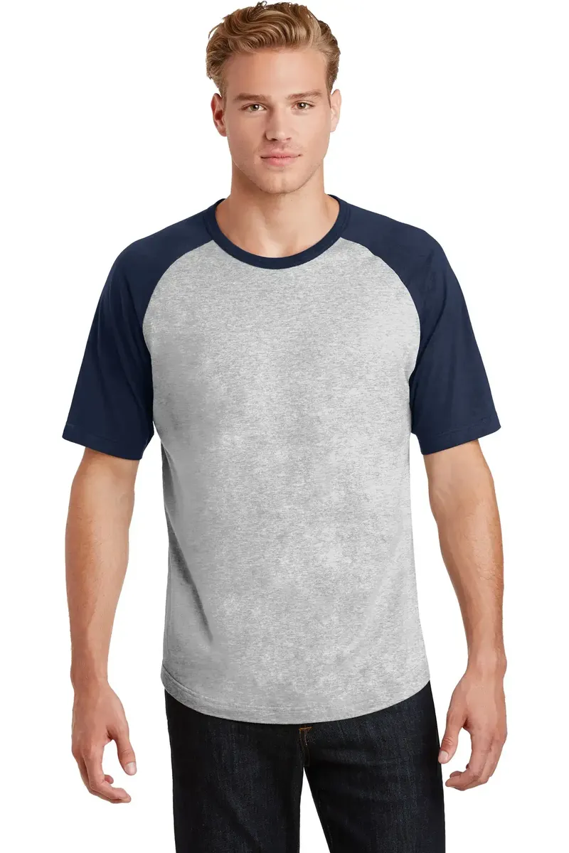 Sport-Tek® Short Sleeve Colorblock Raglan Jersey. T201 - additional view 5