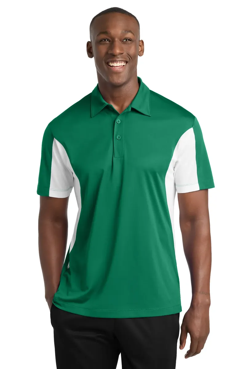 Sport-Tek® Side Blocked Micropique Sport-Wick® Polo. ST655 - additional view 1