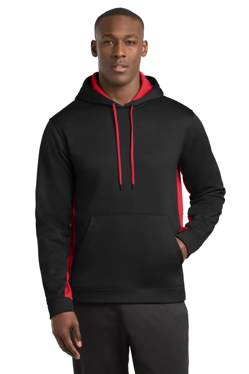 Sport-Tek® Sport-Wick® Fleece Colorblock Hooded Pullover. ST235 - additional view 6