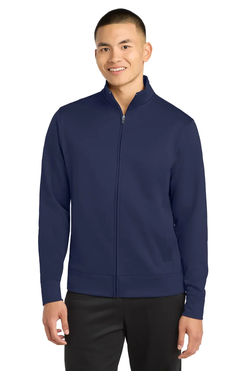 Sport-Tek® Sport-Wick® Fleece Full-Zip Jacket.  ST241 - additional view 3