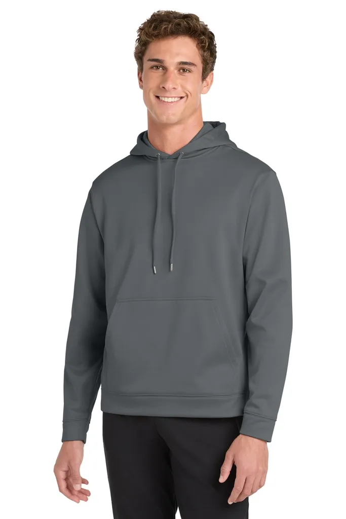 Sport-Tek® Sport-Wick® Fleece Hooded Pullover.  F244 - additional view 1