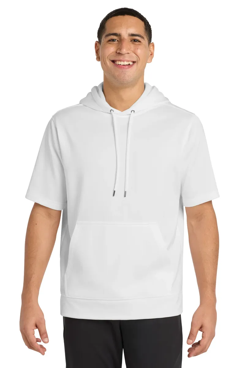 Sport-Tek ® Sport-Wick ® Fleece Short Sleeve Hooded Pullover. ST251 - additional view 1