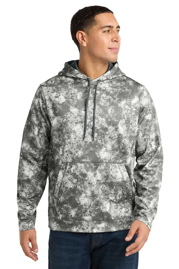 Sport-Tek® Sport-Wick® Mineral Freeze Fleece Hooded Pullover. ST230 - additional view 4