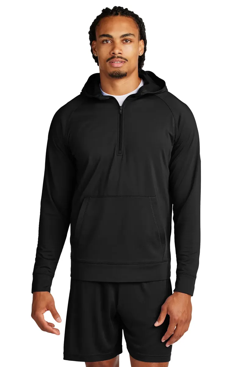 Sport-Tek® Sport-Wick® Stretch 1/2-Zip Hoodie ST856 - additional view 1