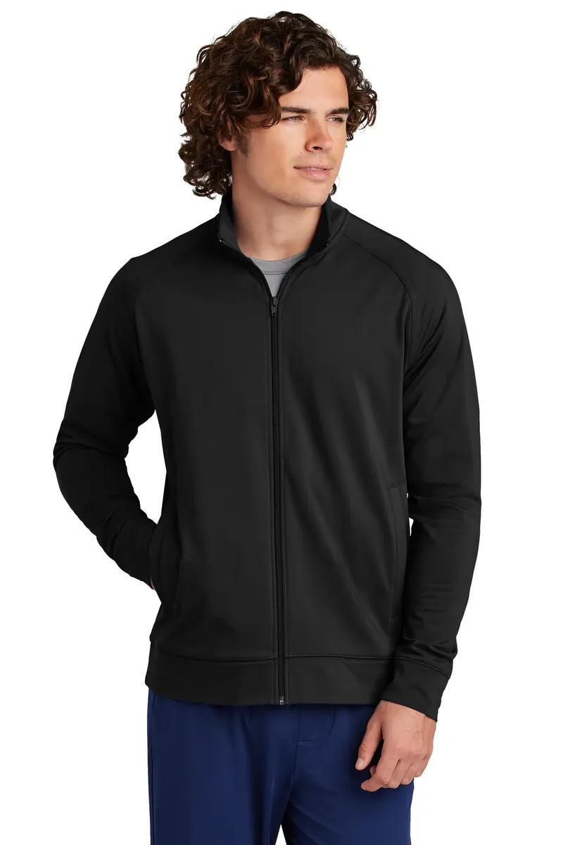 Sport-Tek® Sport-Wick® Stretch Full-Zip Cadet Jacket ST857 - additional view 1