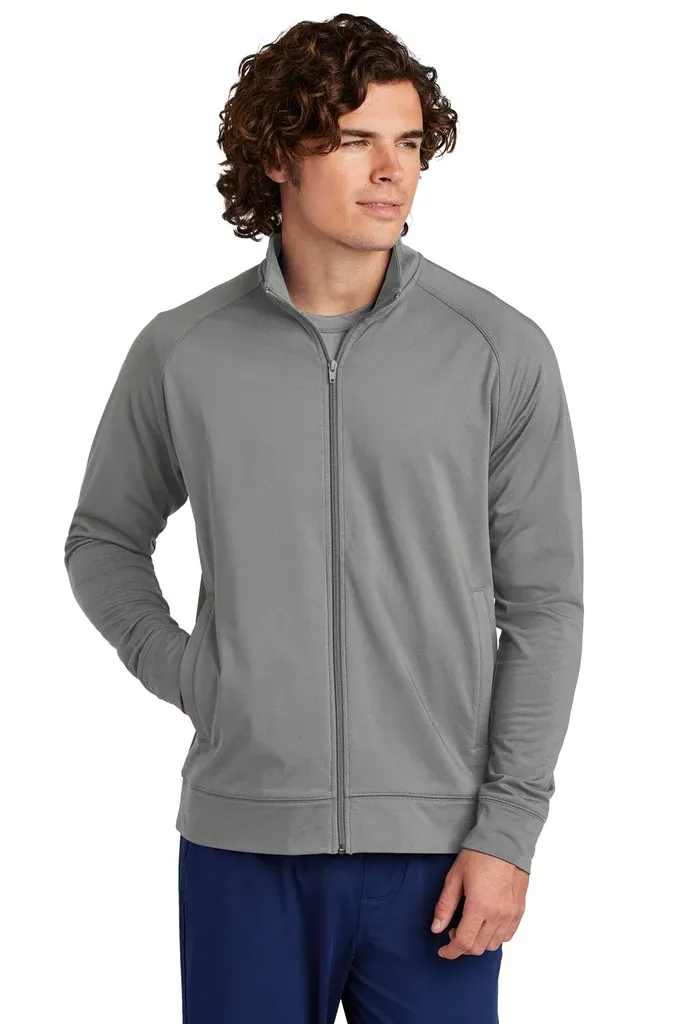 Sport-Tek® Sport-Wick® Stretch Full-Zip Cadet Jacket ST857 - additional view 2