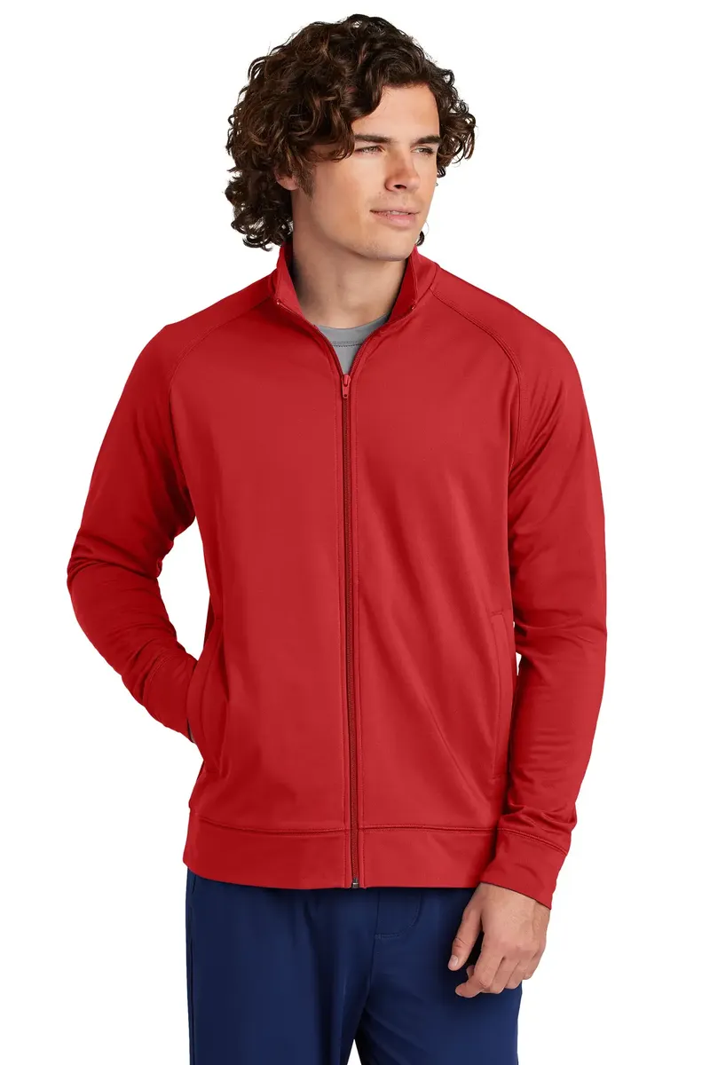 Sport-Tek® Sport-Wick® Stretch Full-Zip Cadet Jacket ST857 - additional view 4