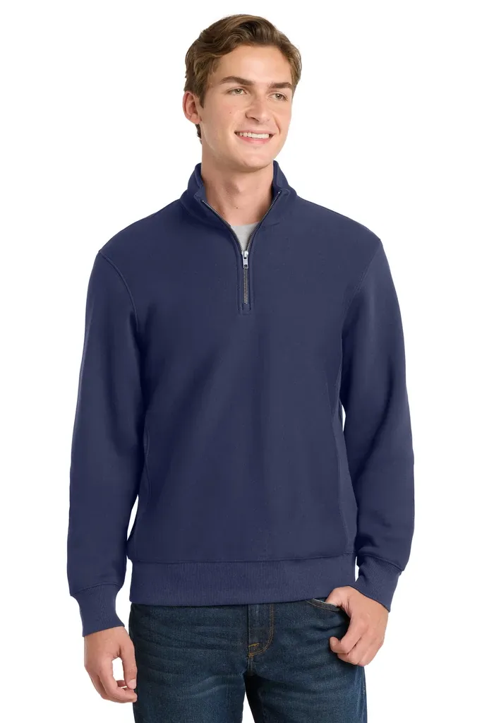 Sport-Tek® Super Heavyweight 1/4-Zip Pullover Sweatshirt. ST283 - additional view 3