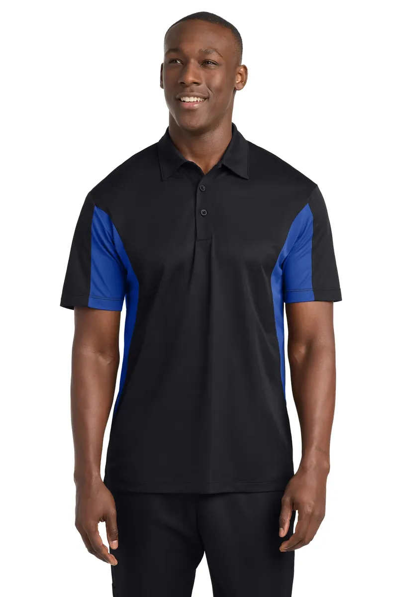 Sport-Tek® Tall Side Blocked Micropique Sport-Wick® Polo. TST655 - additional view 3