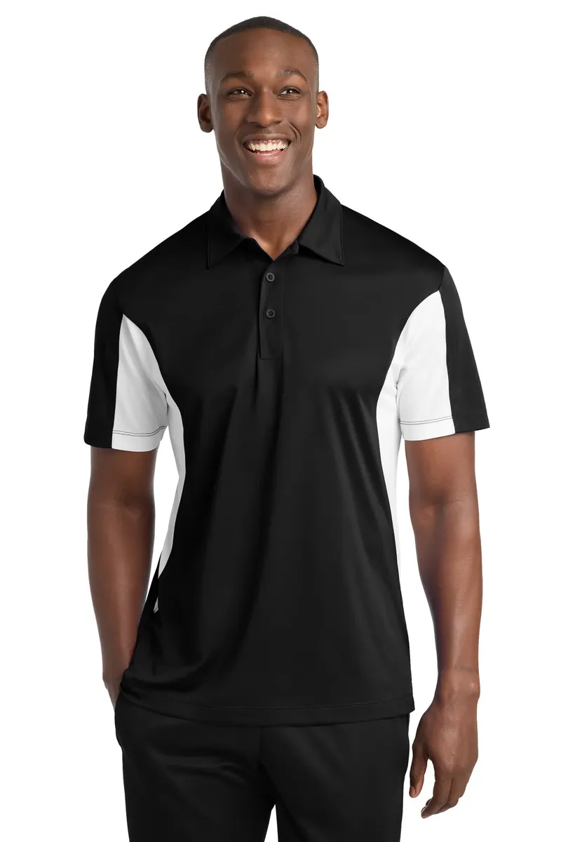 Sport-Tek® Tall Side Blocked Micropique Sport-Wick® Polo. TST655 - additional view 6