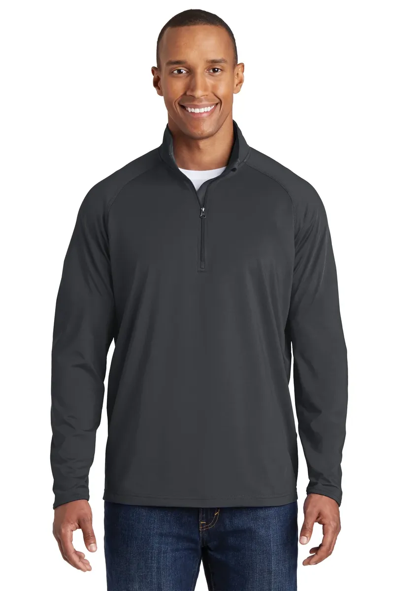 Sport-Tek® Tall Sport-Wick® Stretch 1/4-Zip Pullover. TST850 - additional view 4