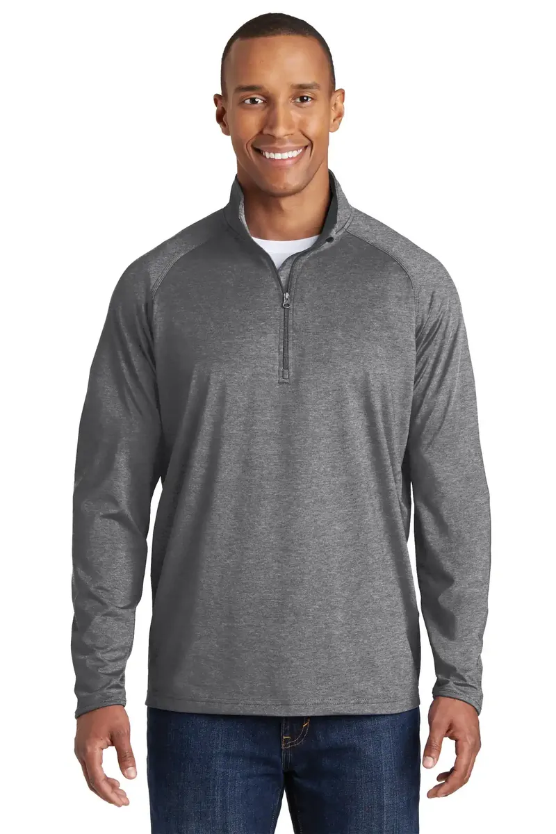 Sport-Tek® Tall Sport-Wick® Stretch 1/4-Zip Pullover. TST850 - additional view 3