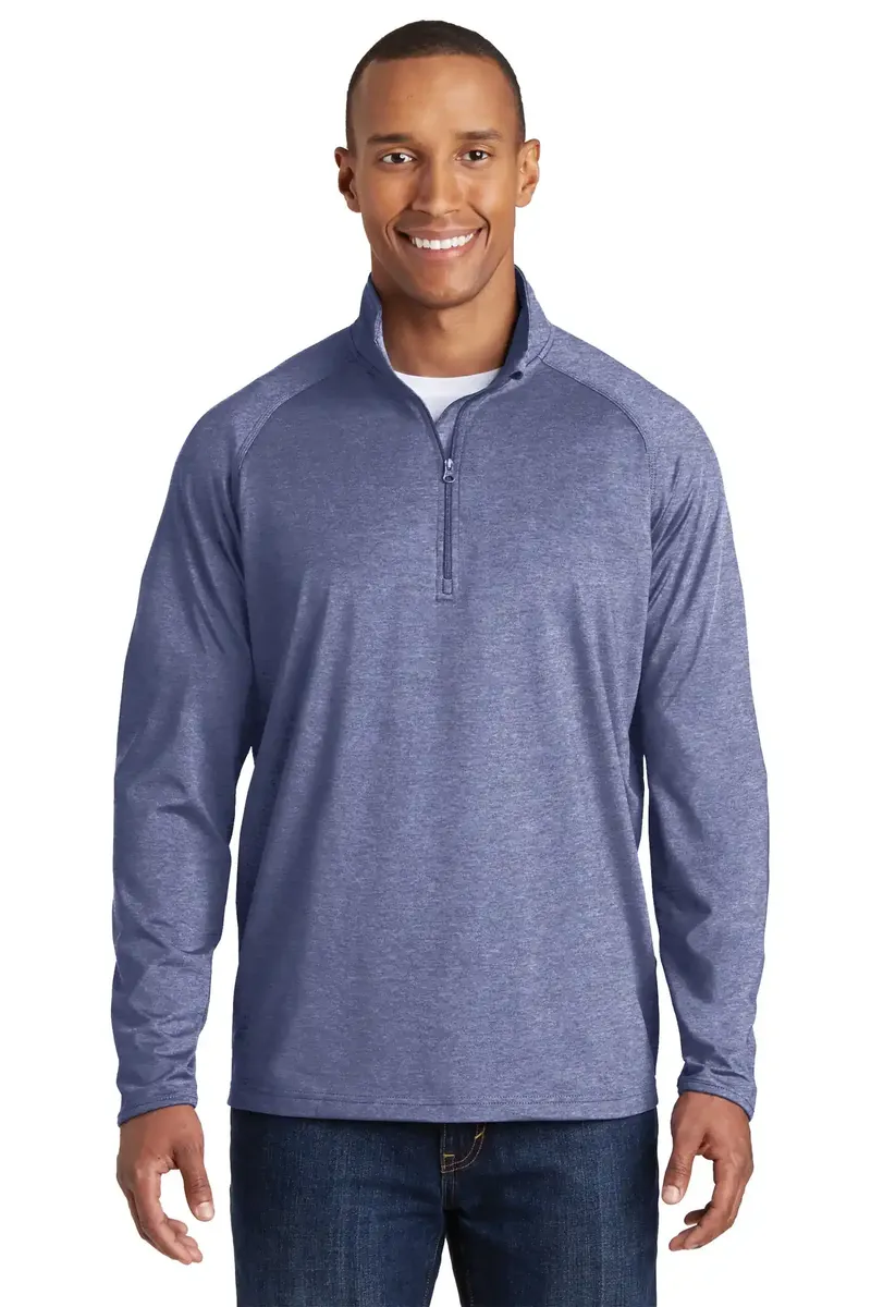Sport-Tek® Tall Sport-Wick® Stretch 1/4-Zip Pullover. TST850 - additional view 2