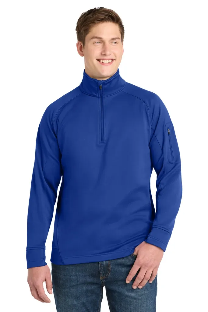 Sport-Tek® Tech Fleece 1/4-Zip Pullover. F247 - additional view 2