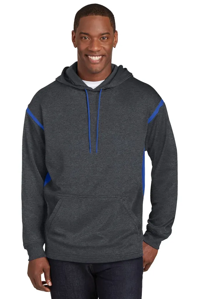 Sport-Tek® Tech Fleece Colorblock Hooded Sweatshirt. F246 - additional view 15