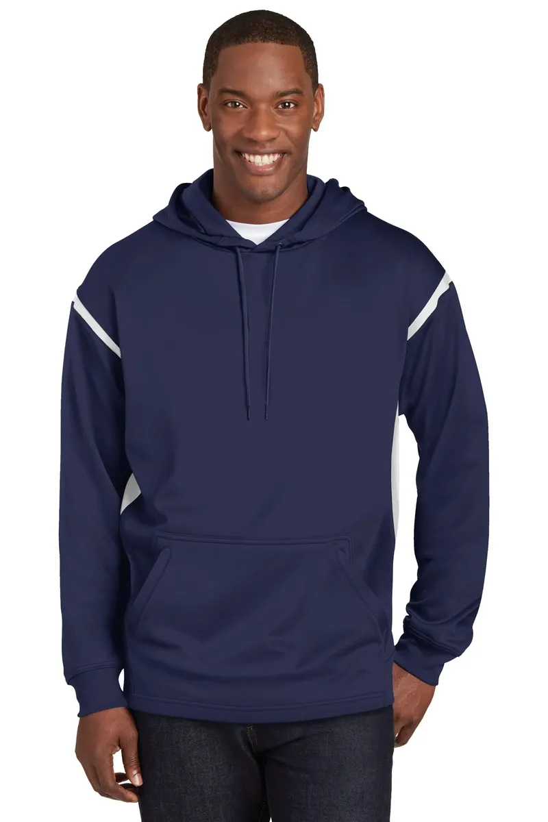 Sport-Tek® Tech Fleece Colorblock Hooded Sweatshirt. F246 - additional view 11