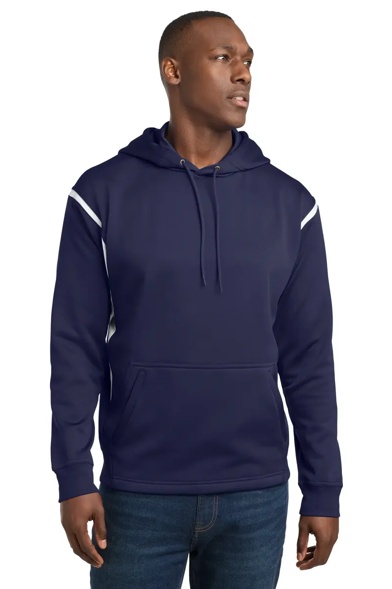 Sport-Tek® Tech Fleece Colorblock Hooded Sweatshirt. F246 - additional view 13