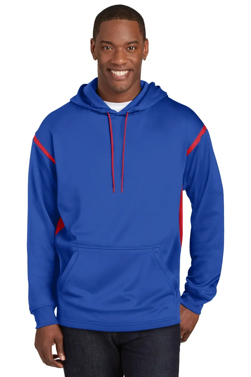 Sport-Tek® Tech Fleece Colorblock Hooded Sweatshirt. F246 - additional view 16
