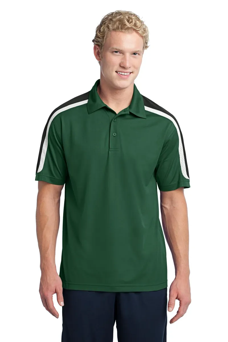 Sport-Tek® Tricolor Shoulder Micropique Sport-Wick® Polo. ST658 - additional view 7