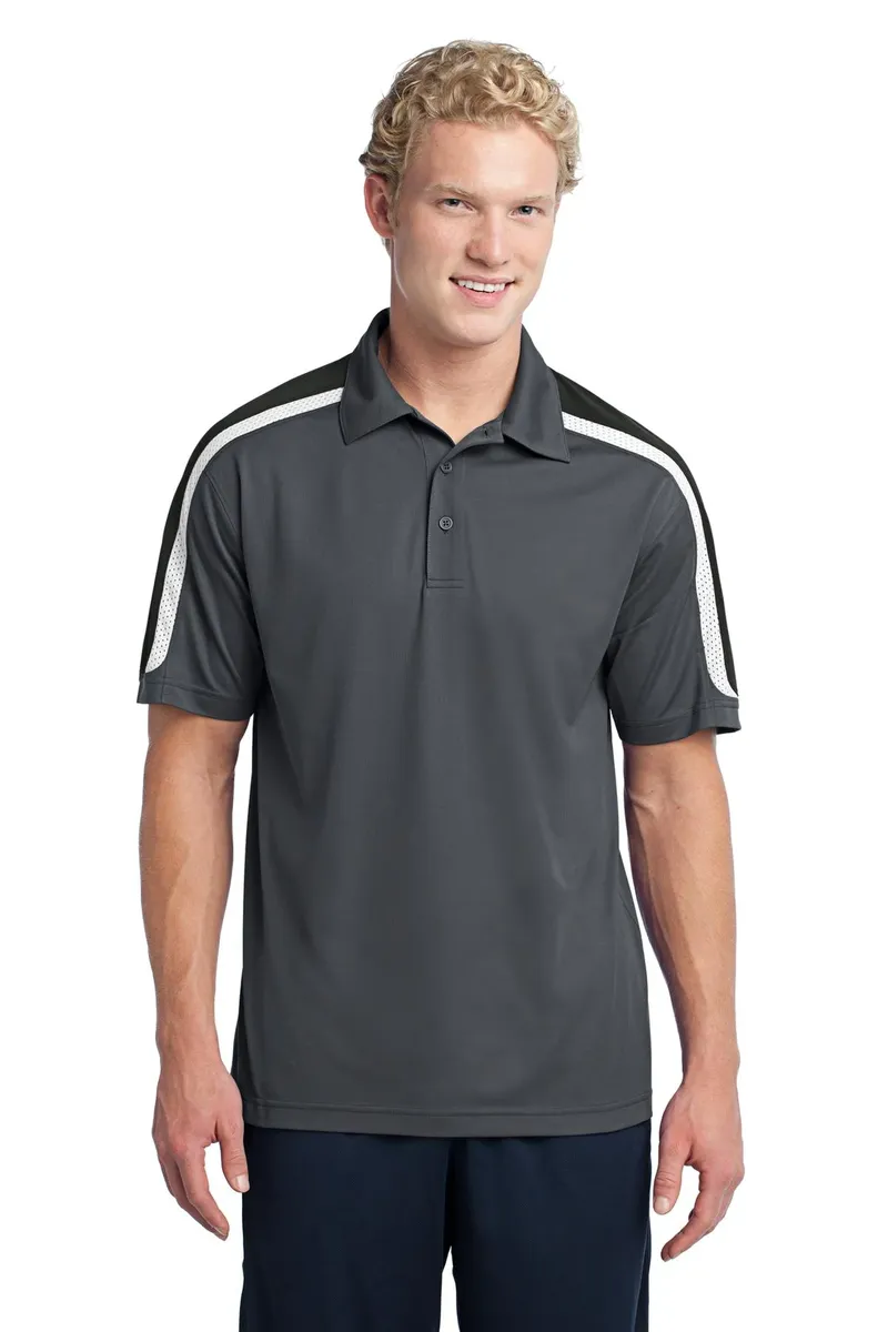 Sport-Tek® Tricolor Shoulder Micropique Sport-Wick® Polo. ST658 - additional view 6