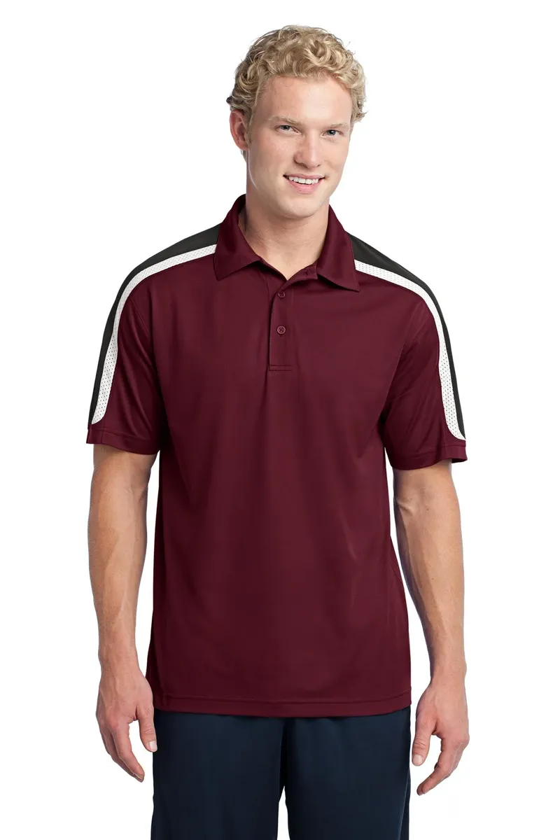 Sport-Tek® Tricolor Shoulder Micropique Sport-Wick® Polo. ST658 - additional view 3