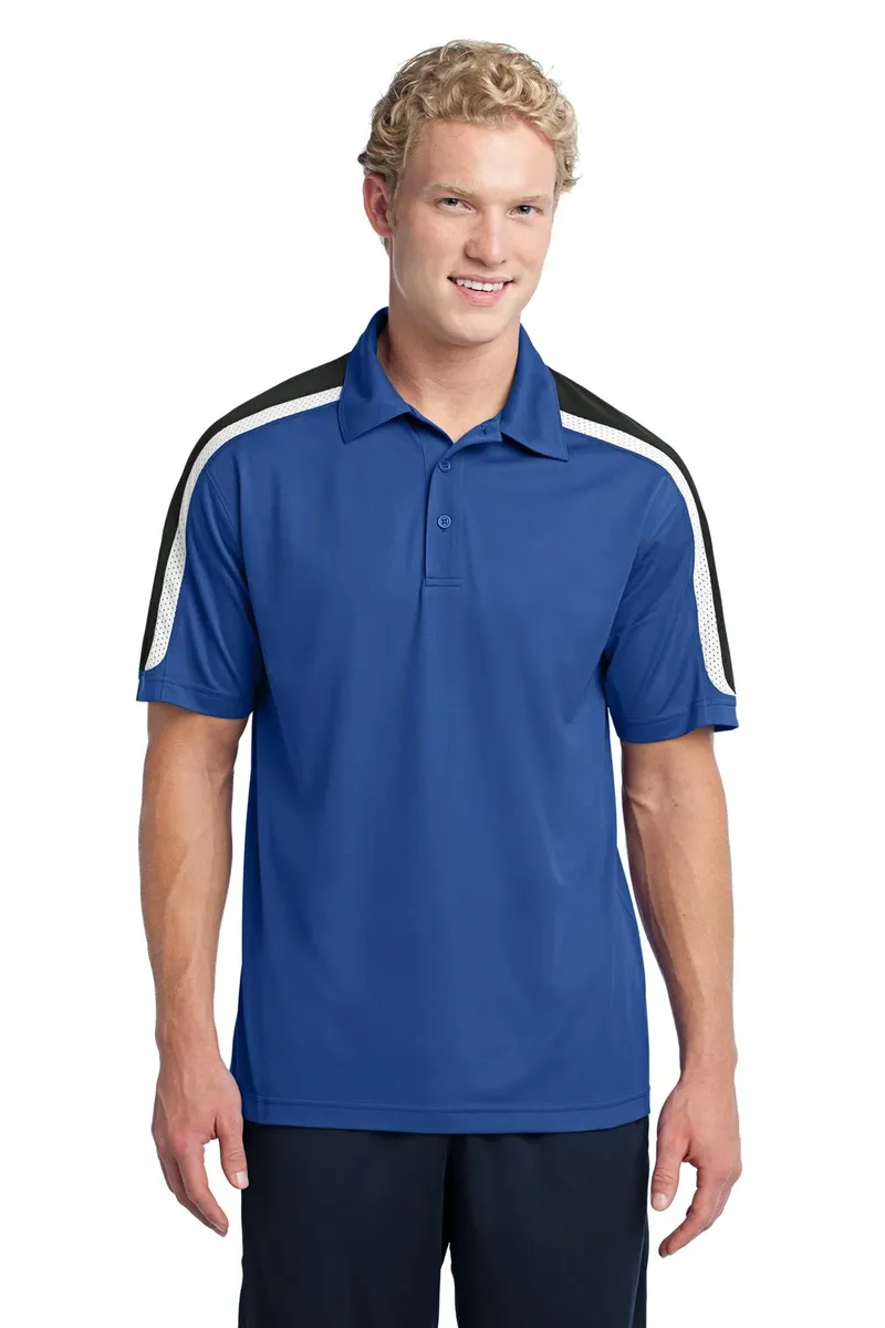 Sport-Tek® Tricolor Shoulder Micropique Sport-Wick® Polo. ST658 - additional view 4