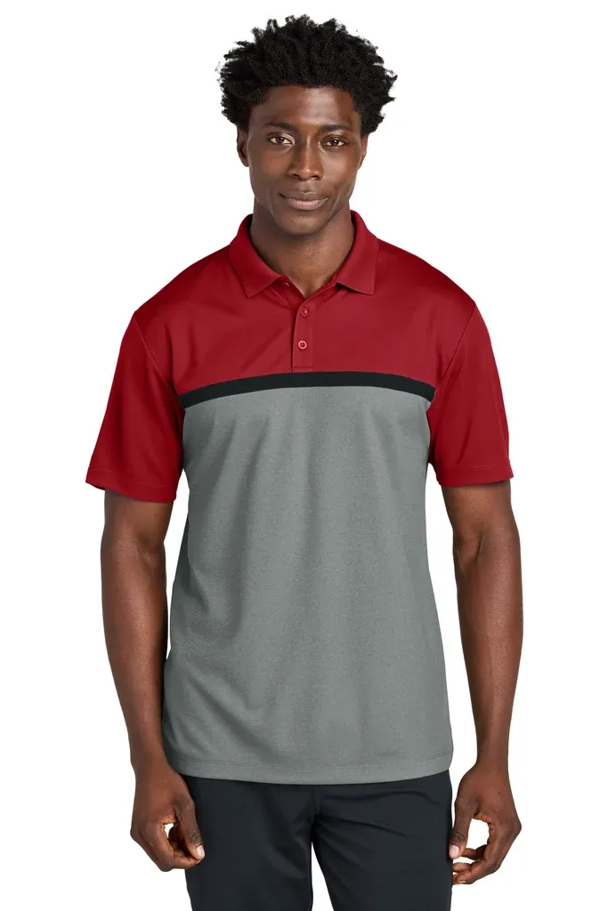 Sport-Tek® UV Micropique Colorblock Polo ST741 - additional view 3