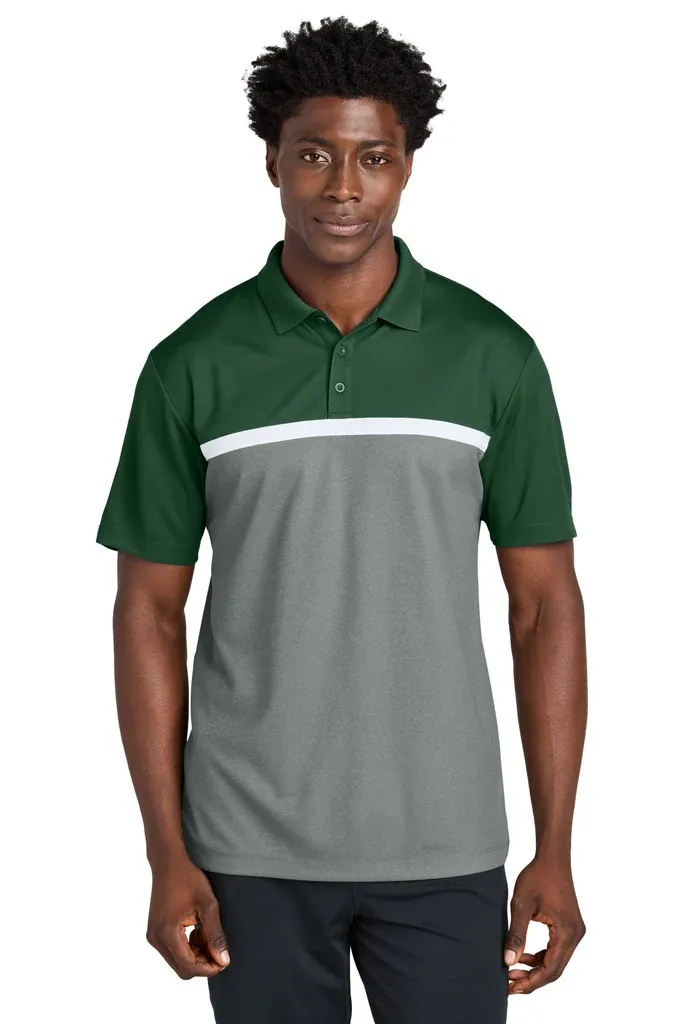 Sport-Tek® UV Micropique Colorblock Polo ST741 - additional view 1