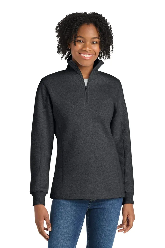 Sport-Tek® Women's 1/4-Zip Sweatshirt. LST253 - additional view 5