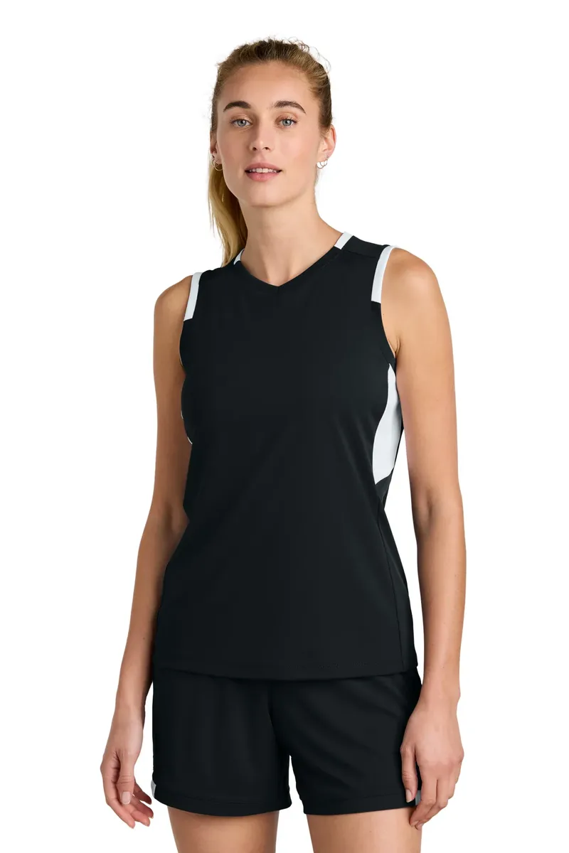 Sport-Tek® Women's Club Sleeveless V-Neck LST441 - additional view 5