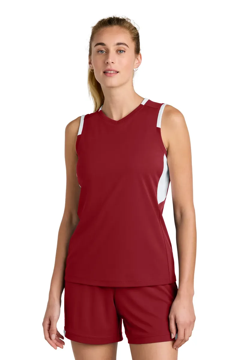 Sport-Tek® Women's Club Sleeveless V-Neck LST441 - additional view 2