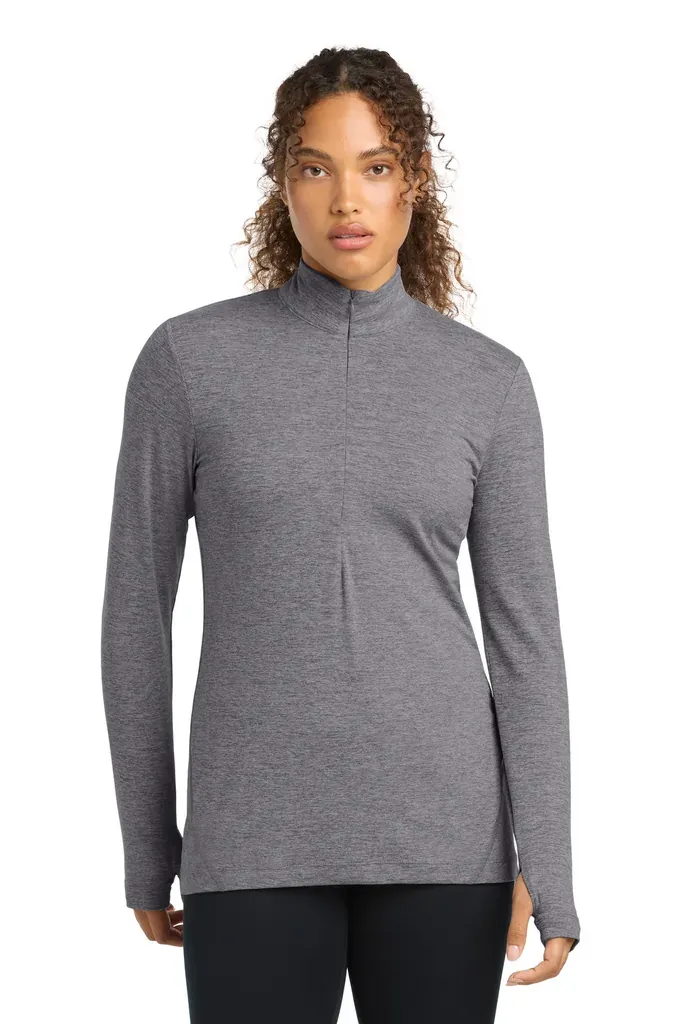 Sport-Tek® Women's Exchange 1.5 Long Sleeve 1/2-Zip LST711 - additional view 2