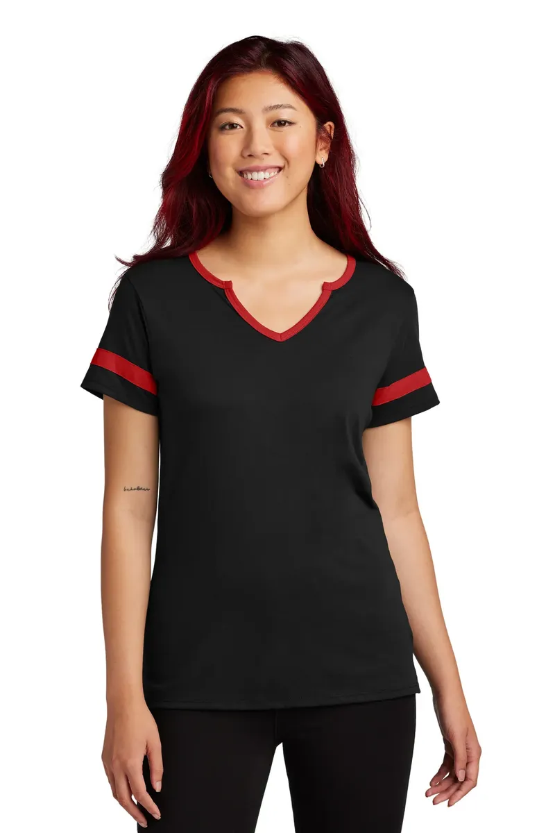 Sport-Tek® Women's Halftime Notch Neck Tee LST6041 - additional view 5