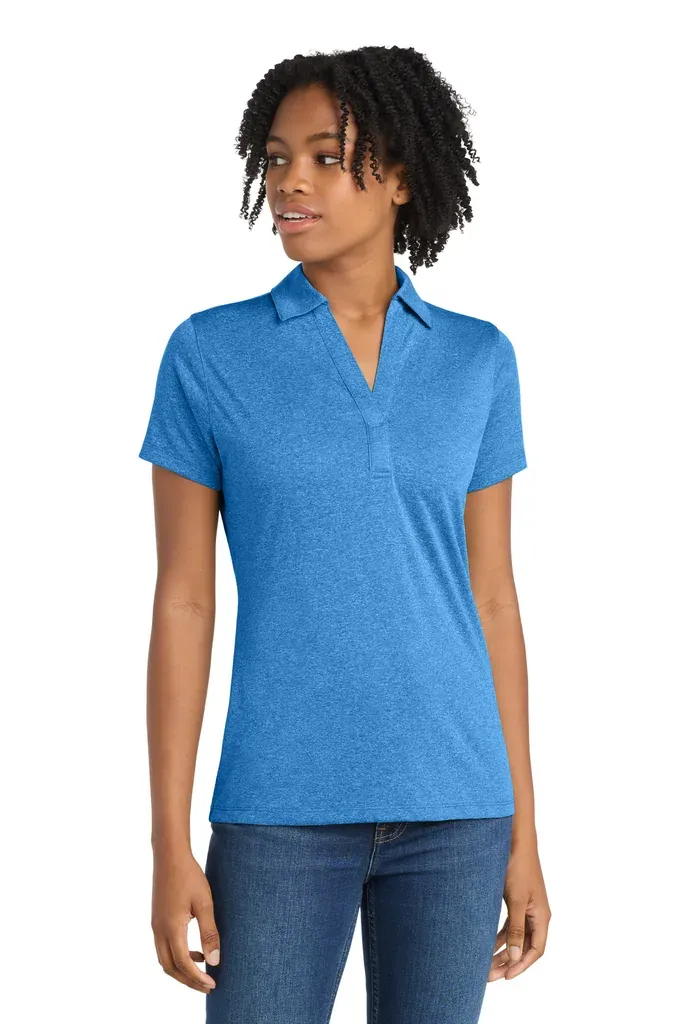 Sport-Tek® Women's Heather Contender Polo. LST660 - additional view 9
