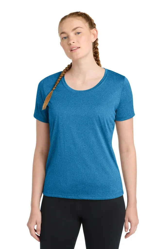 Sport-Tek® Women's Heather Contender Scoop Neck Tee. LST360