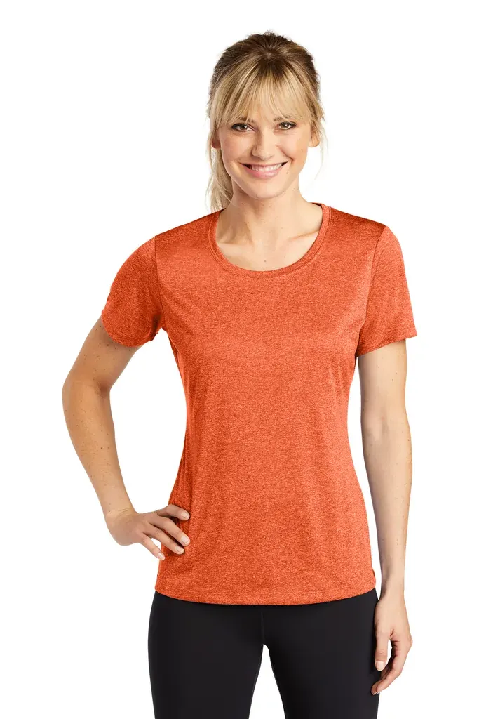 Sport-Tek® Women's Heather Contender Scoop Neck Tee. LST360 - additional view 5