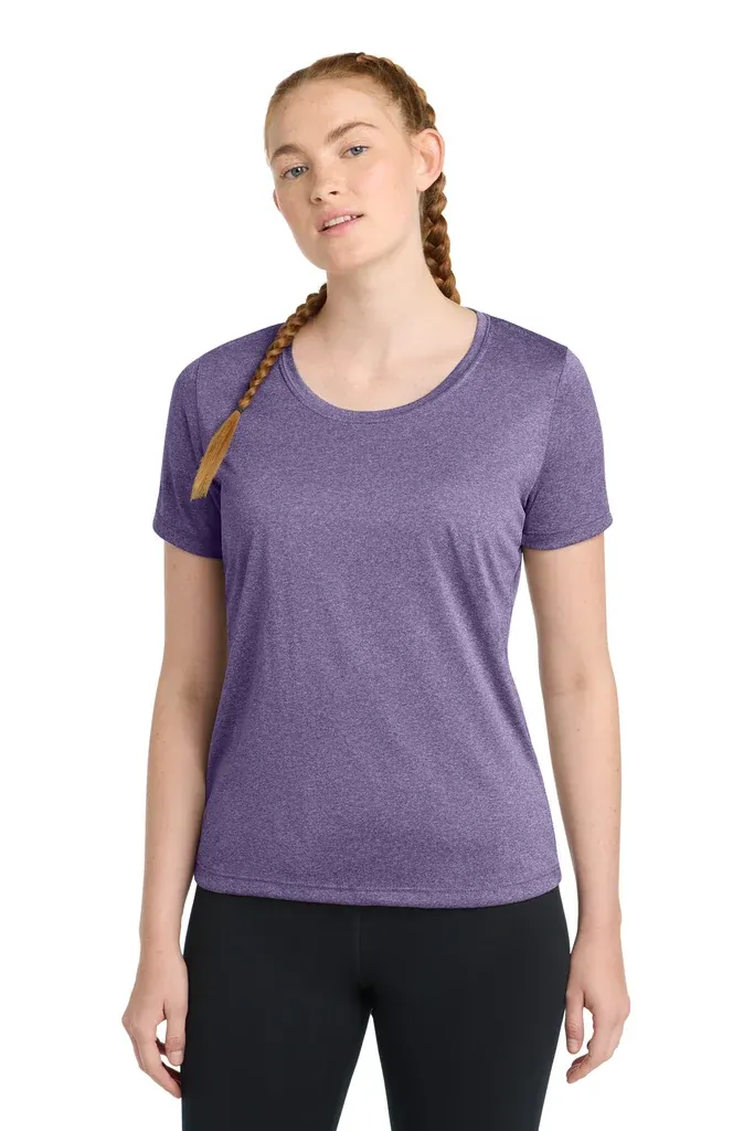 Sport-Tek® Women's Heather Contender Scoop Neck Tee. LST360 - additional view 12