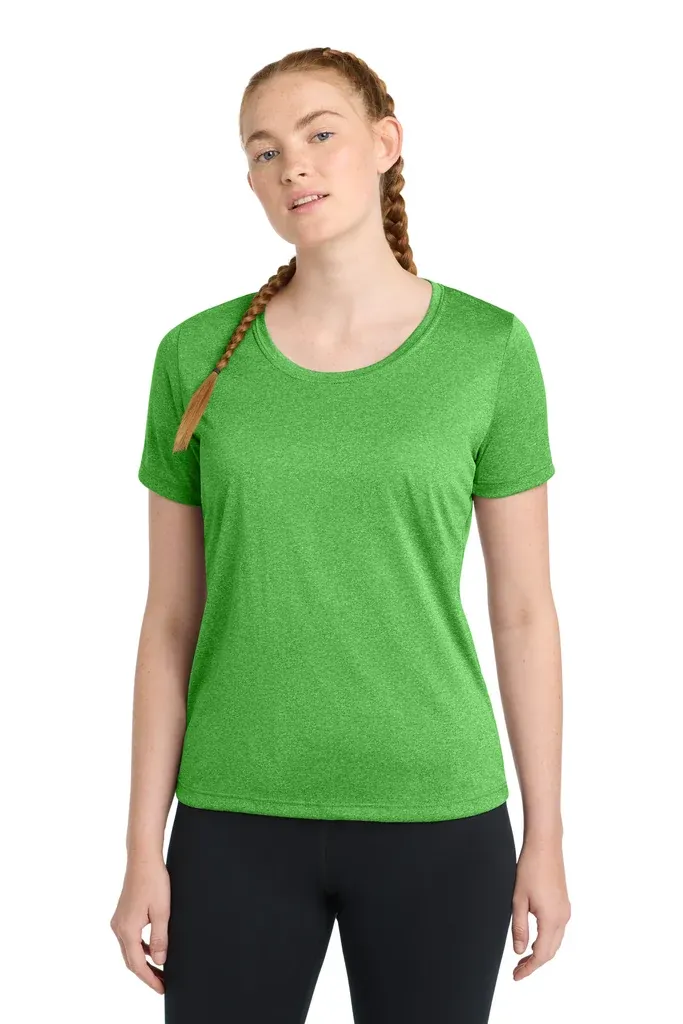 Sport-Tek® Women's Heather Contender Scoop Neck Tee. LST360 - additional view 9