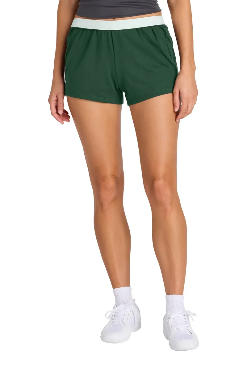 Sport-Tek® Women's Jersey Knit Squad Short LST311 - additional view 4