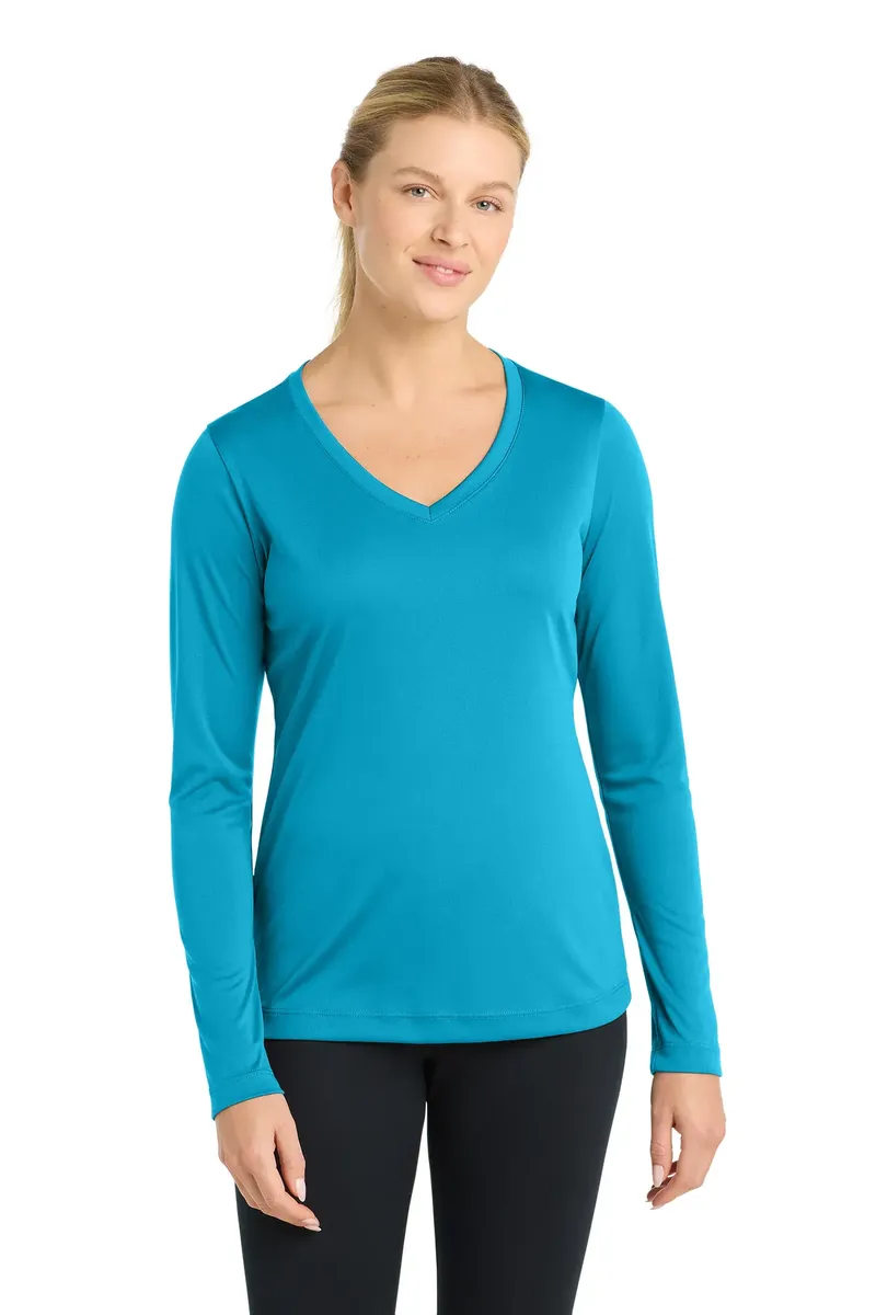 Sport-Tek® Women's Long Sleeve PosiCharge® Competitor V-Neck Tee. LST353LS - additional view 14