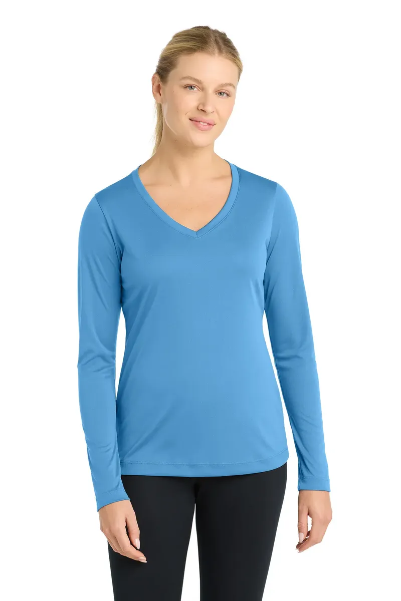 Sport-Tek® Women's Long Sleeve PosiCharge® Competitor V-Neck Tee. LST353LS - additional view 11