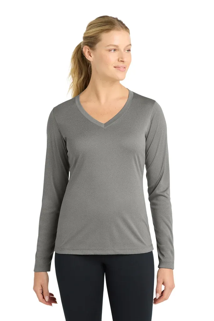 Sport-Tek® Women's Long Sleeve PosiCharge® Competitor V-Neck Tee. LST353LS - additional view 15