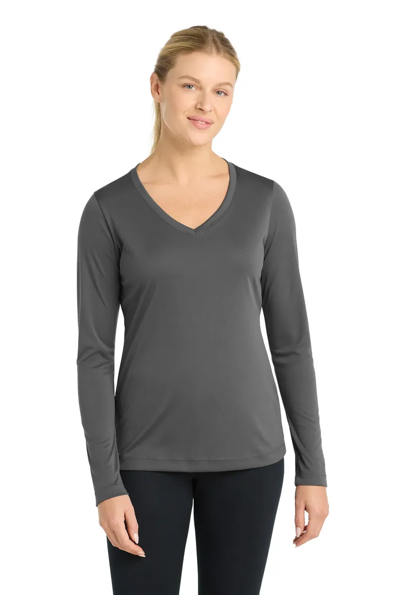 Sport-Tek® Women's Long Sleeve PosiCharge® Competitor V-Neck Tee. LST353LS - additional view 13