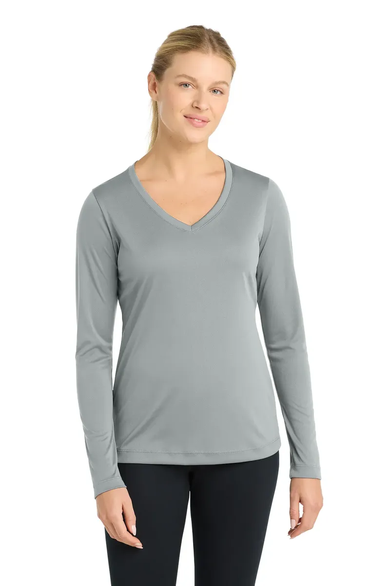 Sport-Tek® Women's Long Sleeve PosiCharge® Competitor V-Neck Tee. LST353LS - additional view 17